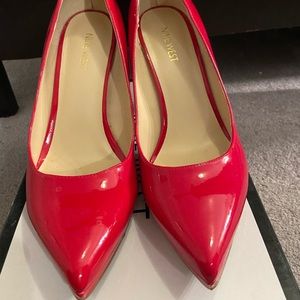 Ruby Red Nine West Heels